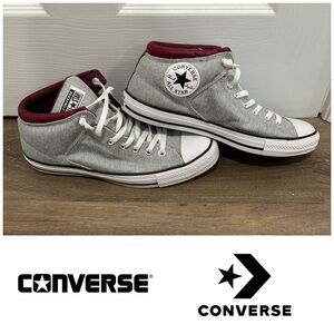 Converse Mens Size 10 Grey Sneakers (2015)